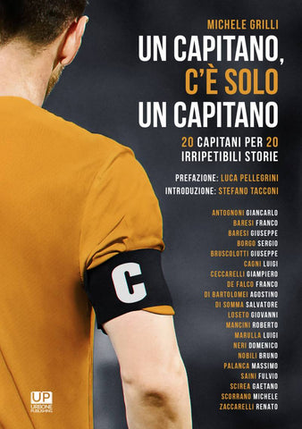 UN CAPITANO, C’È SOLO UN CAPITANO. 20 CAPITANI PER 20 IRRIPETIBILI STORIE